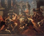 CASTELLO, Valerio The Rape of the Sabine Woman oil painting on canvas